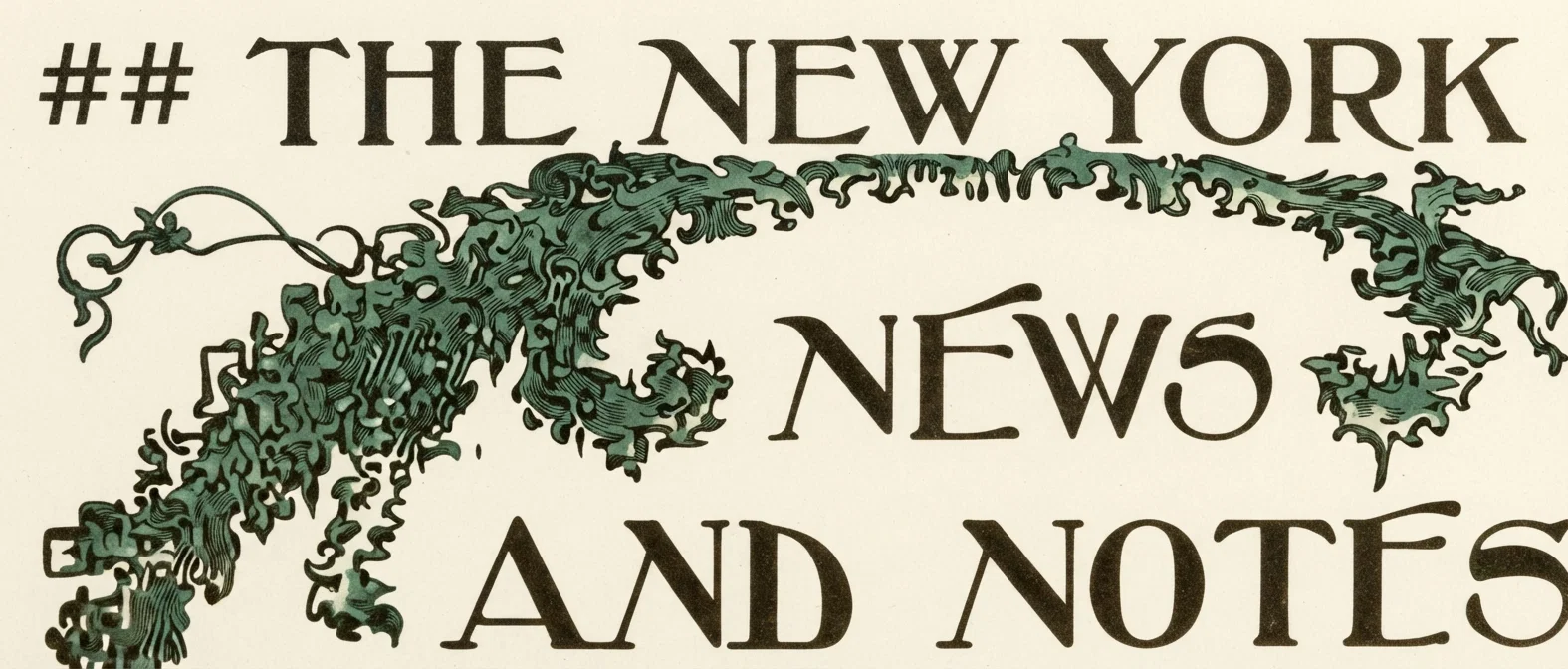 NEWS AND NOTES