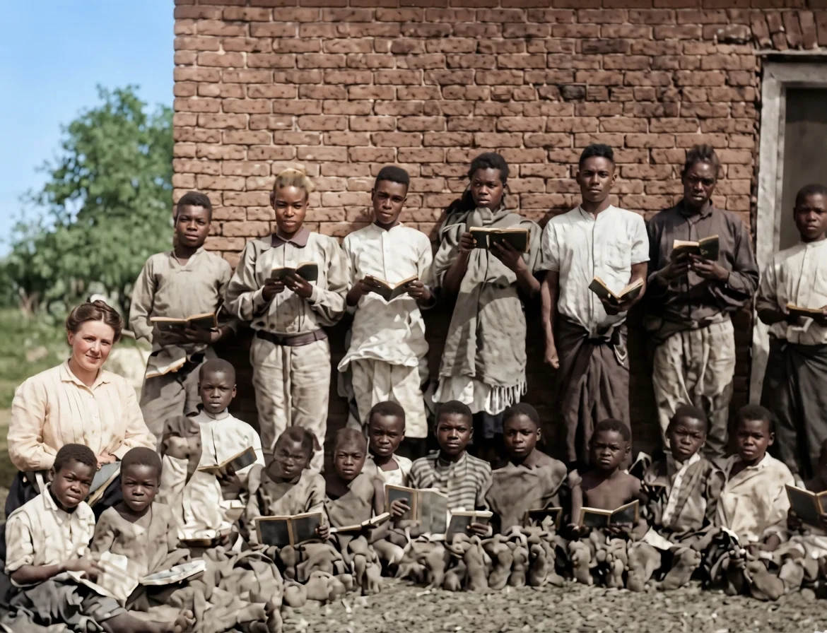 NEW ARRIVALS AT THE BAROTSELAND MISSION SCHOOL