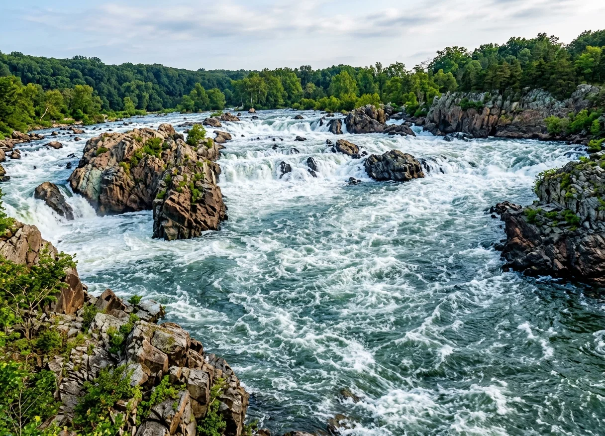 Clinedinst Photo, Washington, D. C. Washington (District of Columbia) “Little Niagara,” or the Great Falls of the Potomac, within a few miles of where our General Conference is now in session