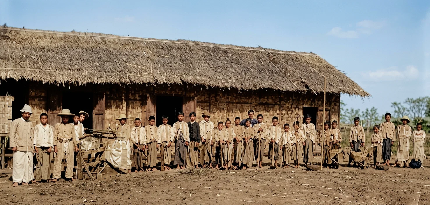 MEIKTILA INDUSTRIAL SCHOOL, BURMA