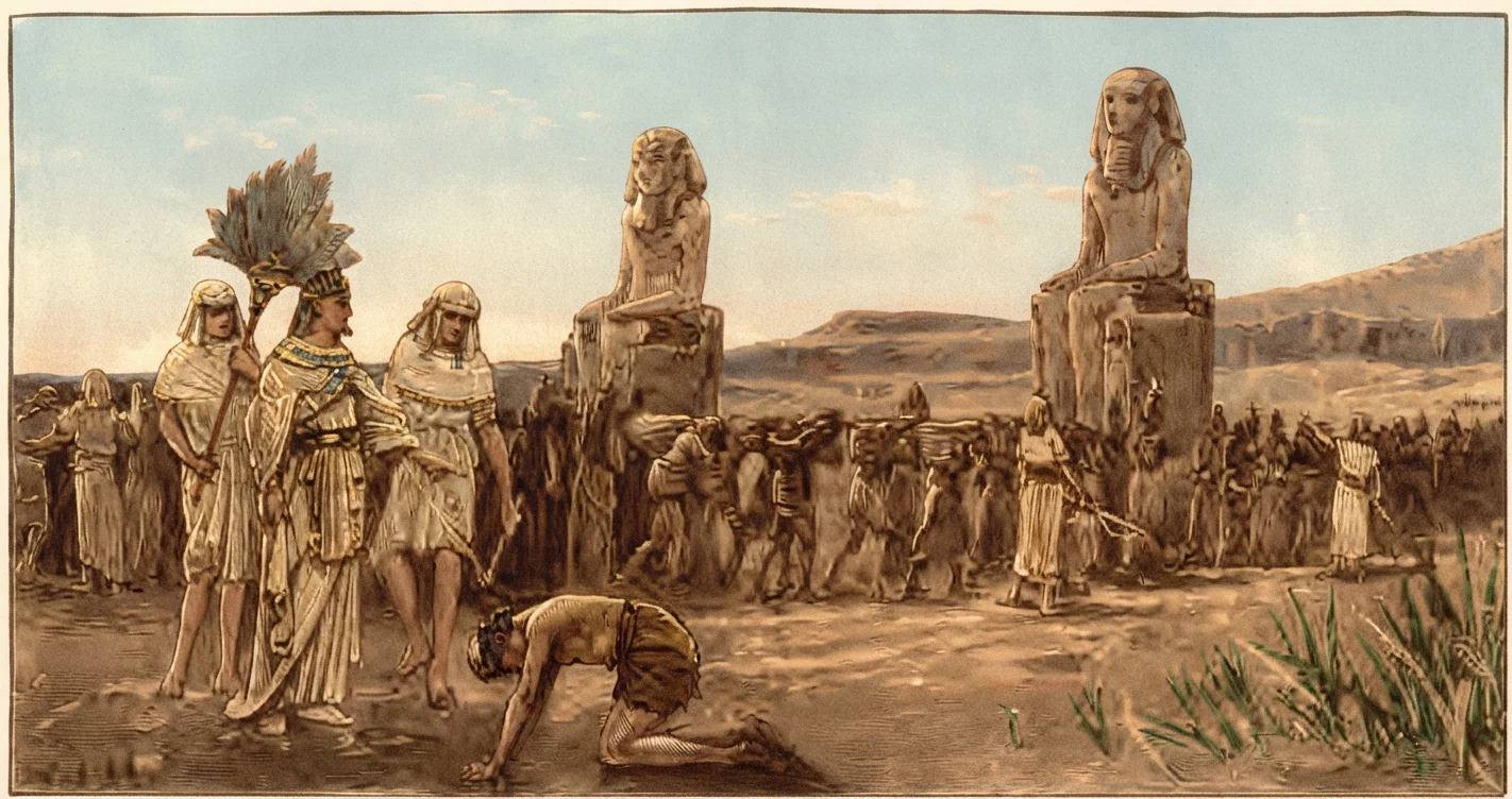 Children of Israel under Taskmasters in Egypt. But Those Who Are Slaves to the Demon Alcohol Are under Worse Bondage than Egypt Ever Knew.