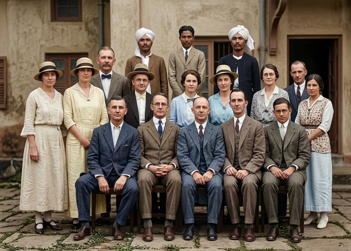 GROUP OF OUR WORKERS IN BURMA
