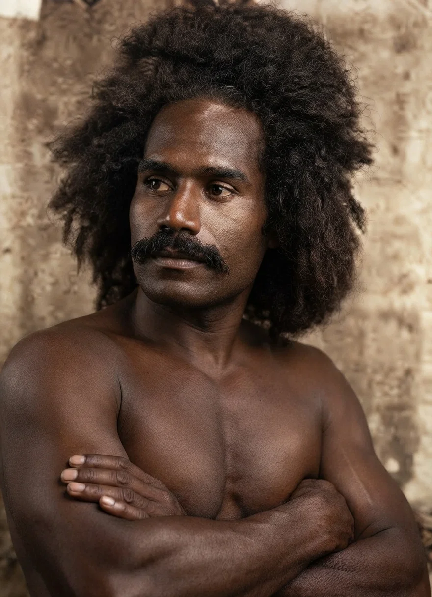 Fijian Man.