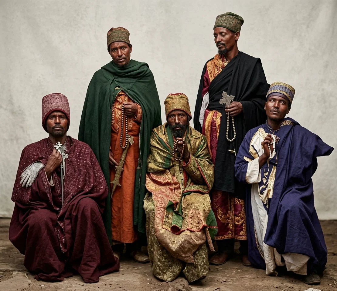 ABYSSINIAN PRIESTS