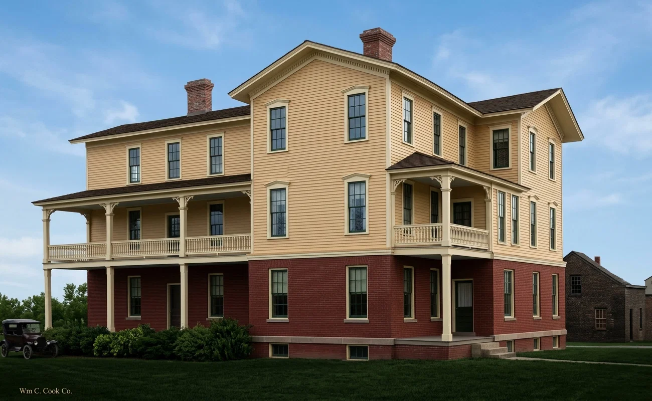 JAMES WHITE MEMORIAL HOME (EXTERIOR).
