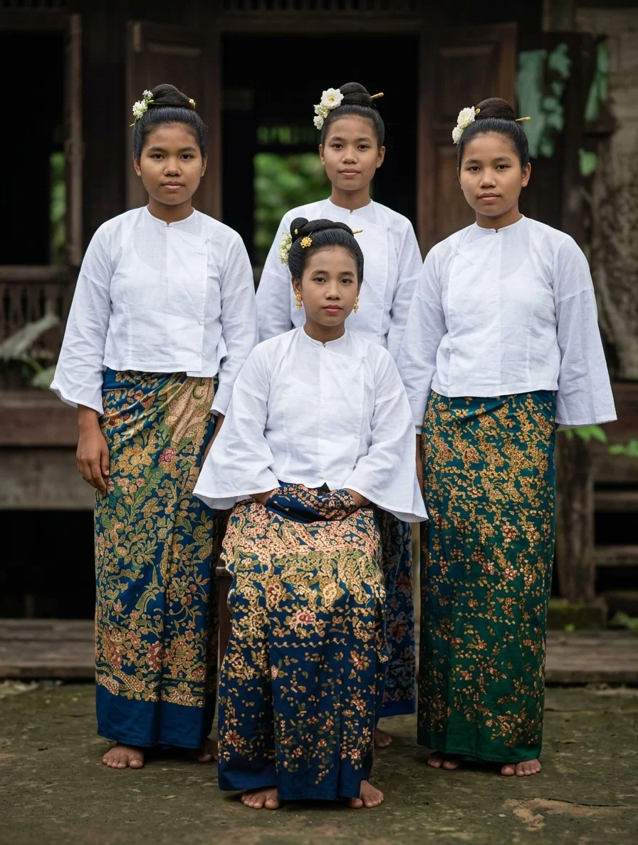 Photo by R. A. Beckner
BURMESE GIRLS: THREE OF THEM SABBATH-KEEPERS