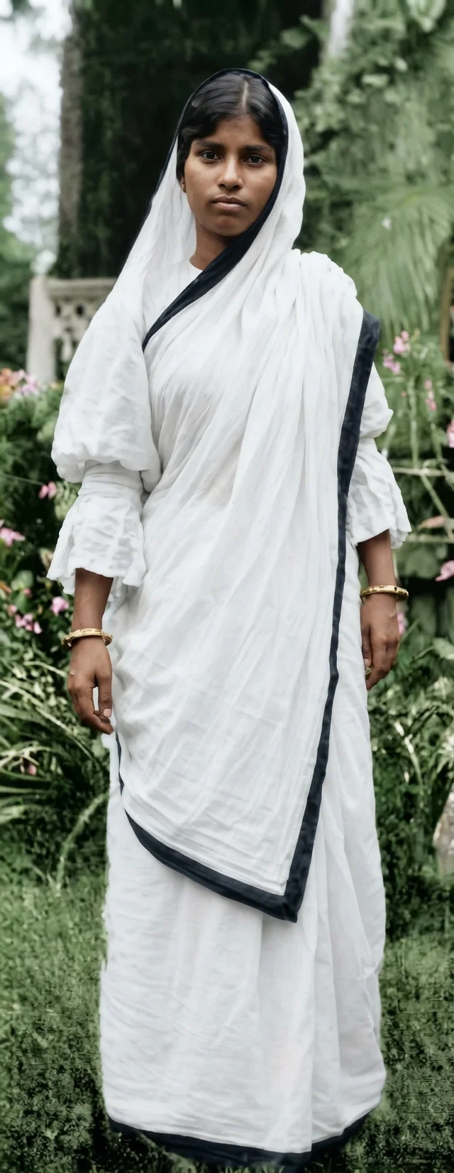 A YOUNG WIFE OF INDIA RENOUNCING HINDUISM