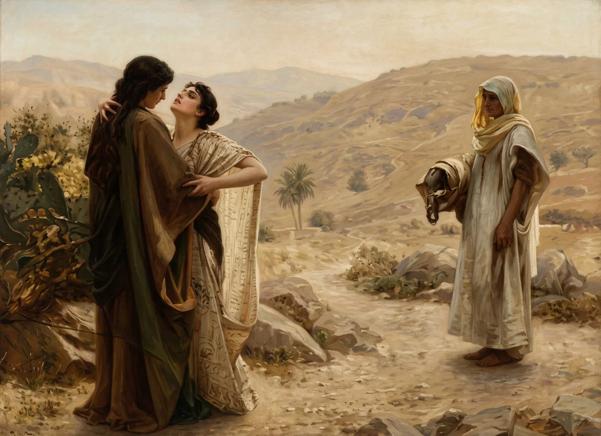 “And Ruth said, Intreat me not to leave thee, or to return from following after thee; for whither thou goest, I will go; and where thou lodgest, I will lodge; thy people shall be my people, and thy God my God.” Ruth 1:16.