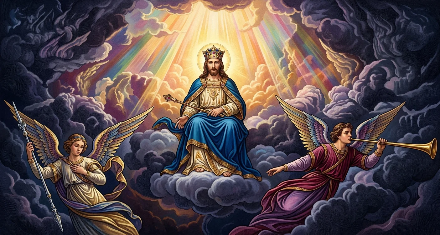 CHRIST COMING IN GLORY