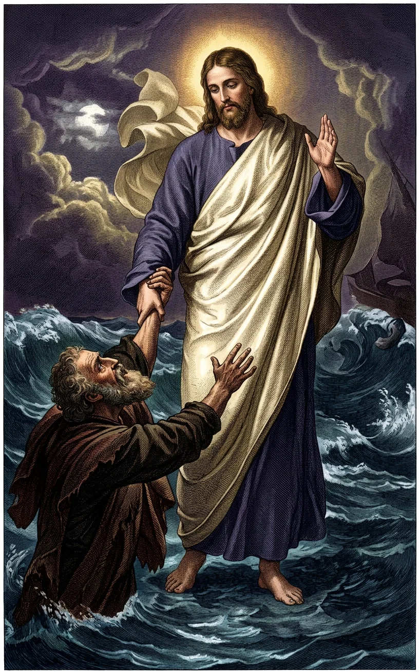 THY RIGHT HAND SHALL SAVE ME