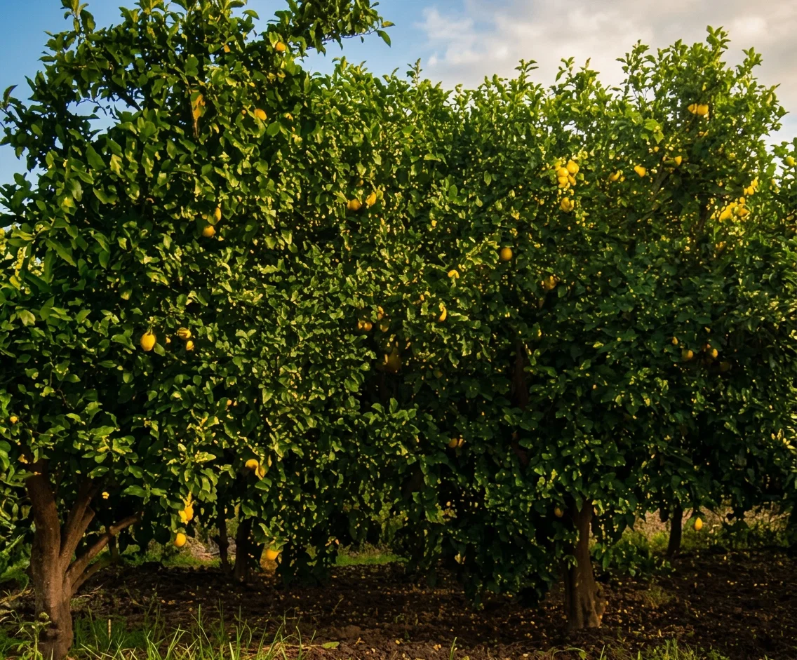 LEMON TREES ON OUR NYASSA MISSION FARM