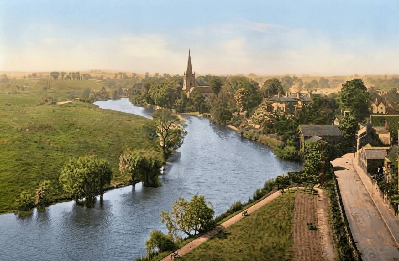 STRATFORD-ON-AVON, THE BIRTHPLACE OF SHAKESPEARE.