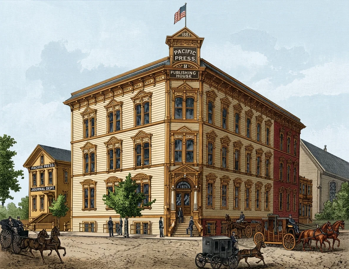 Pacific Press, 1895; Home of the "Signs of the Times."