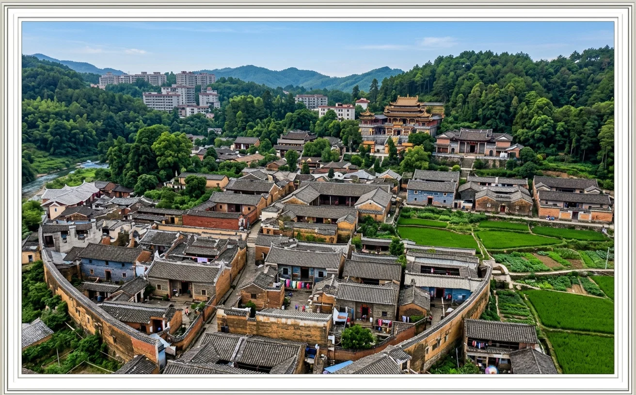 A VIEW IN FUKIEN, CHINA