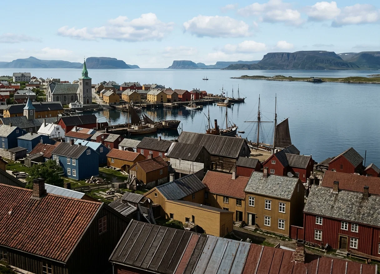 HAMMERFEST, NORWAY, THE NORTHERNMOST CITY IN EUROPE