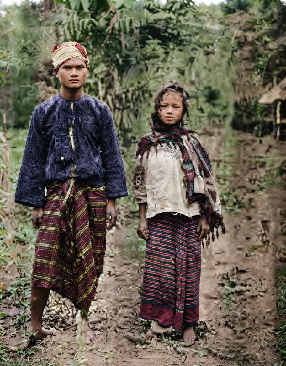 A Typical Karen Boy and Girl.