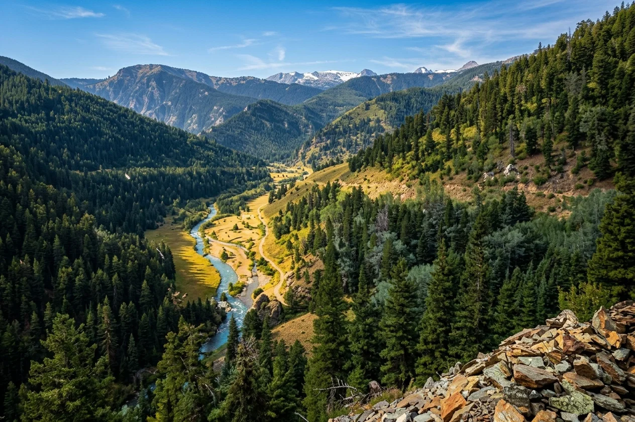 IN “THE SWITZERLAND OF AMERICA”