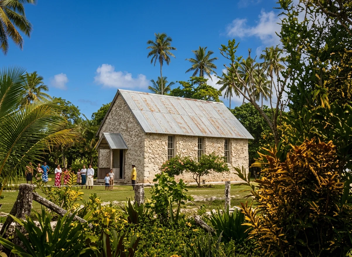 OUR FIRST CHURCH BUILDING IN RARATONGA
