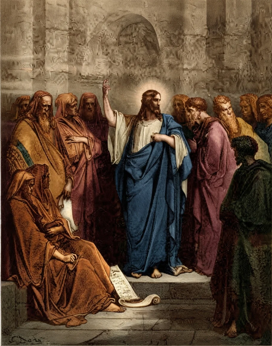 IN THE SYNAGOG AT CAPERNAUM