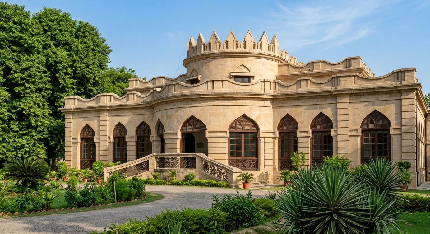 NEW HEADQUARTERS AND PRINTING-OFFICE OF THE INDIA UNION MISSION,
LUCKNOW, SECURED BY THE $300,000 FUND
