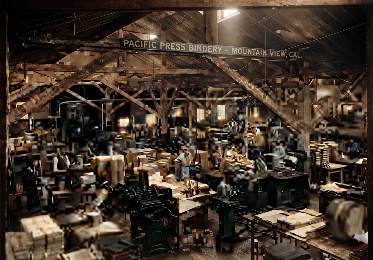 Pacific Press Bindery, Mountain View, Cal.