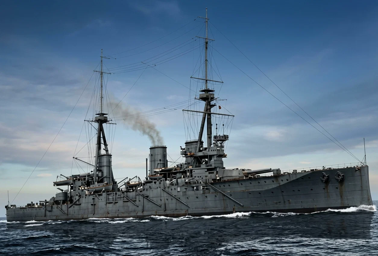 British Cruiser Indomitable