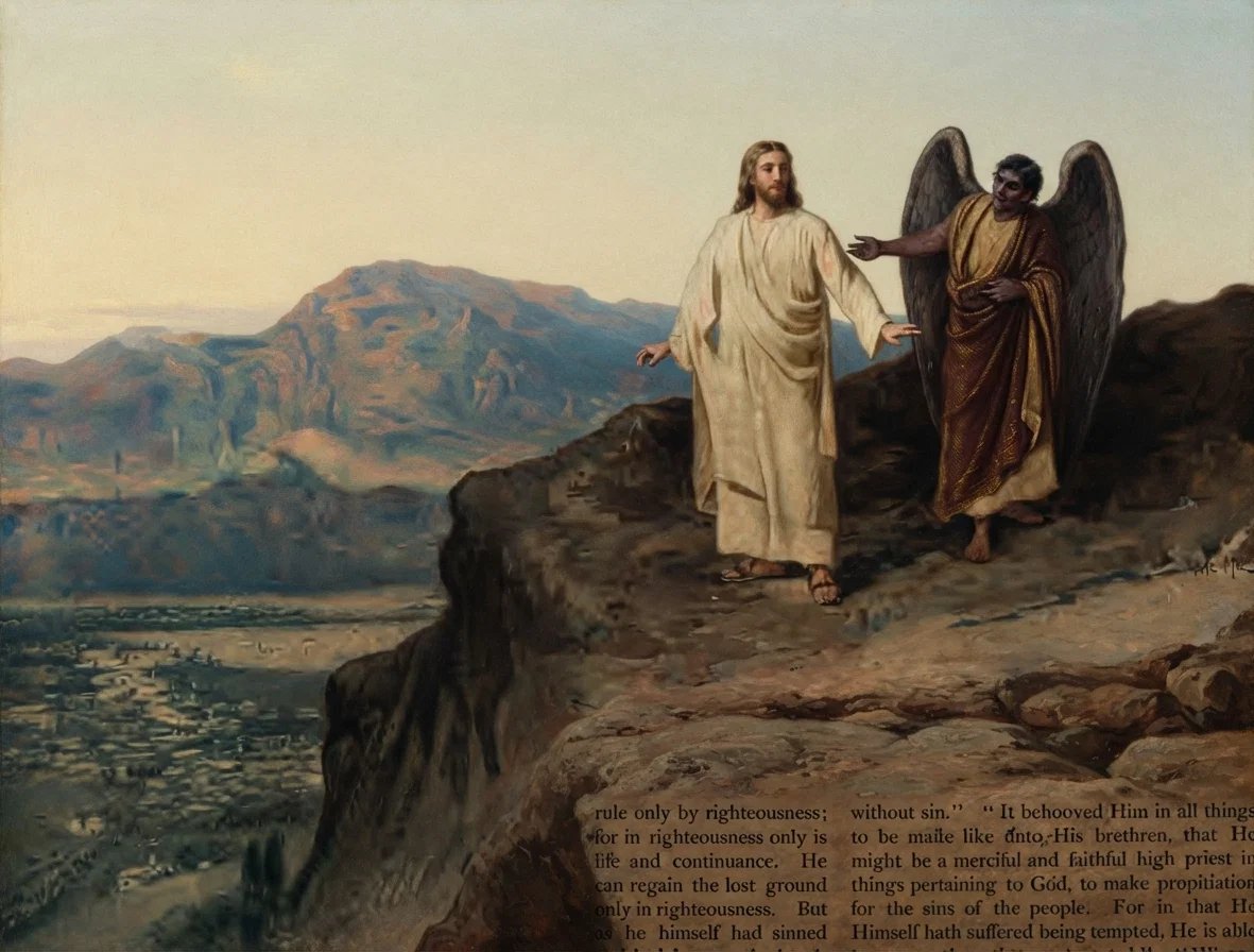 “All these things will I give Thee if Thou wilt fall down and worship me.”