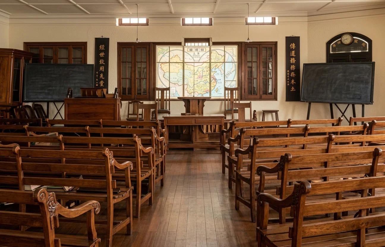 CHAPEL IN SHANGHAI, IN WHICH THE GENERAL MEETING WAS HELD