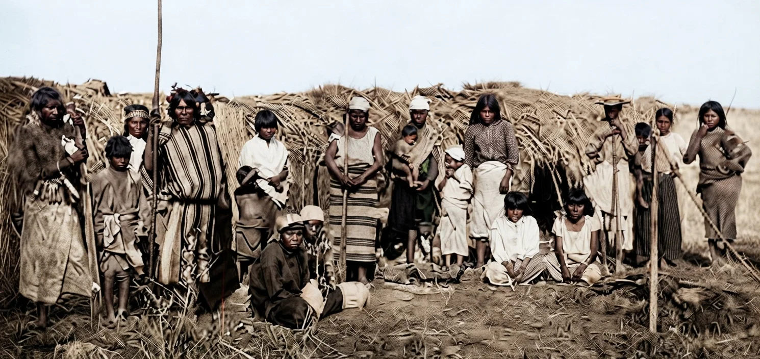 Chaco Indians of South America.