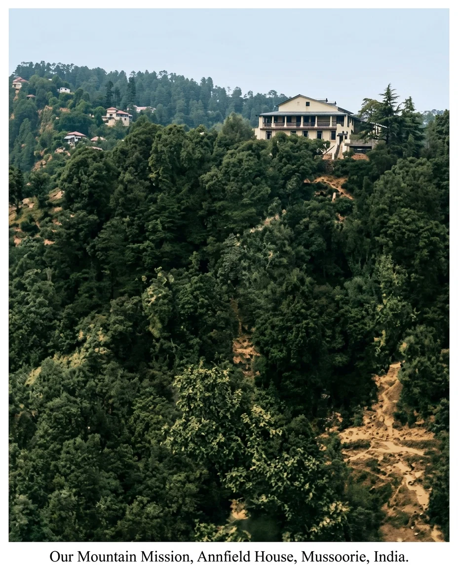 Our Mountain Mission, Annfield House, Mussoorie, India.