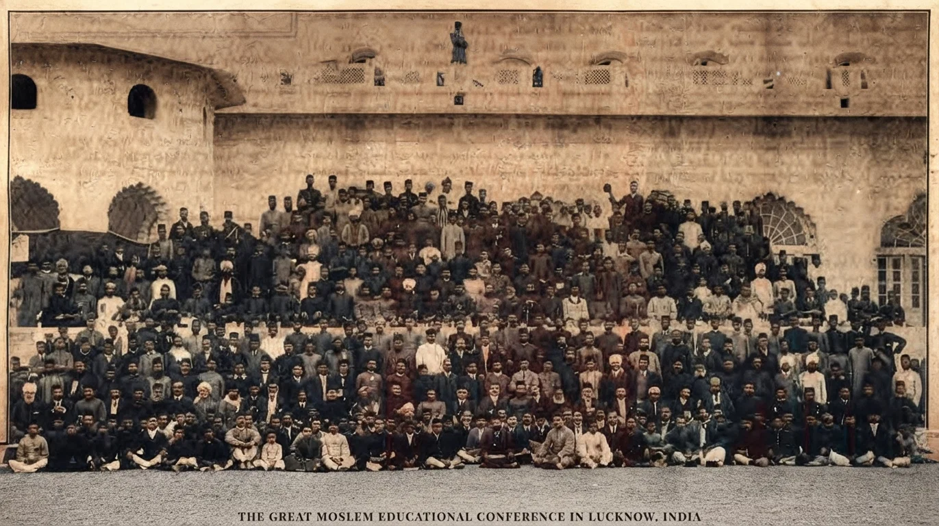 THE GREAT MOSLEM EDUCATIONAL CONFERENCE IN LUCKNOW, INDIA