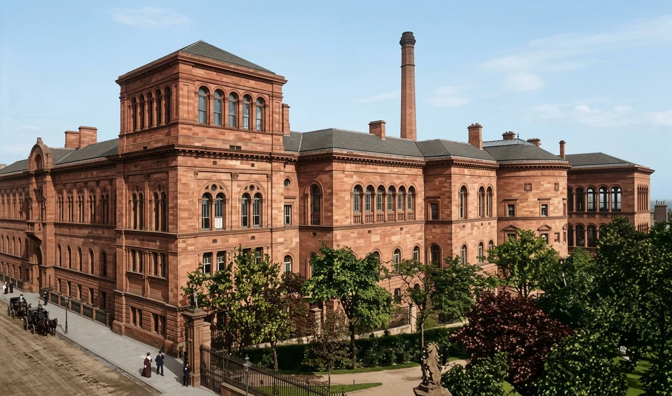 NEW UNIVERSITY BUILDINGS, EDINBURGH