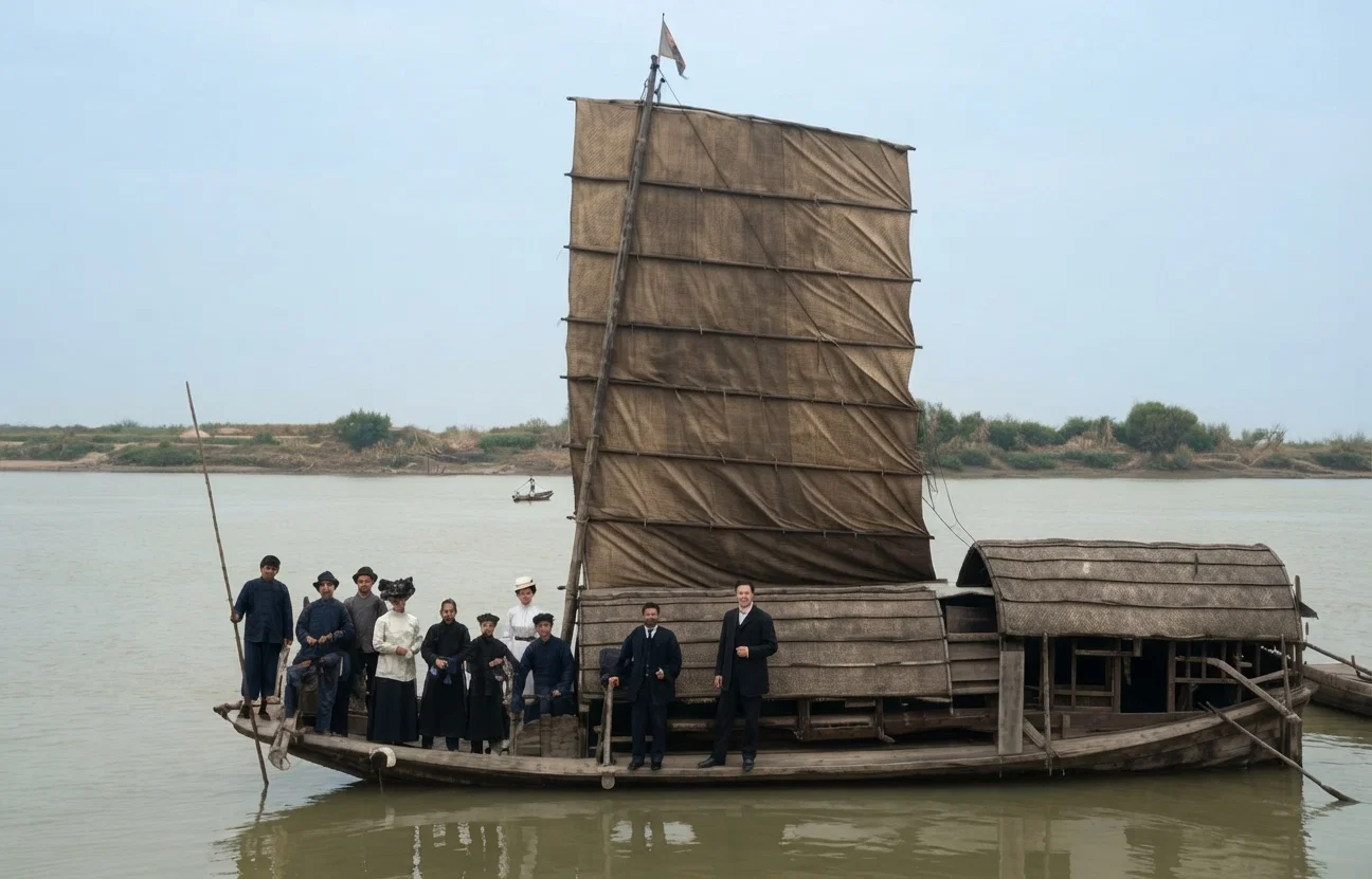 THE "GOSPEL BOAT," SWATOW, CHINA