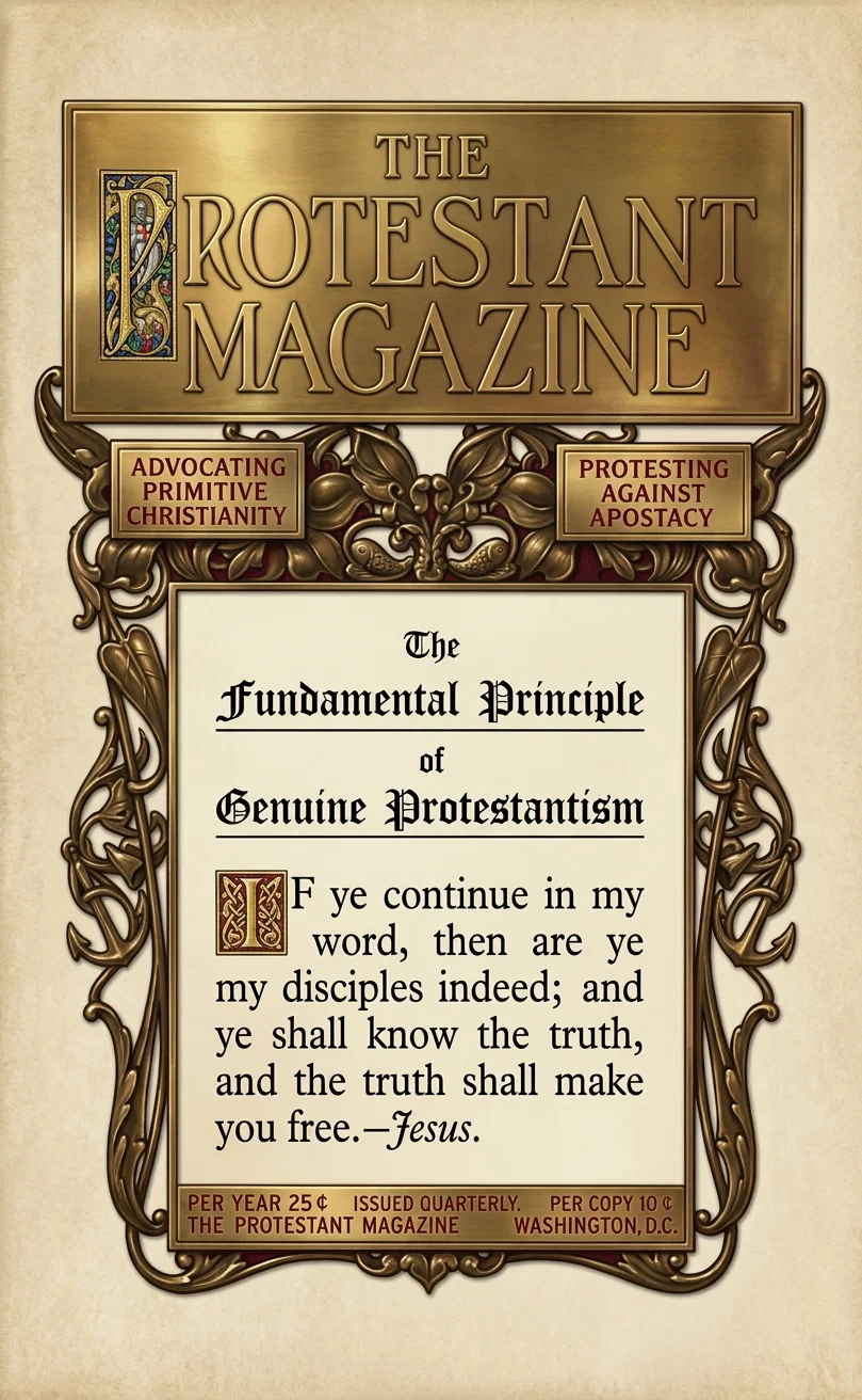 FACSIMILE OF COVER PAGE. ORIGINAL PRINTED IN TWO COLORS