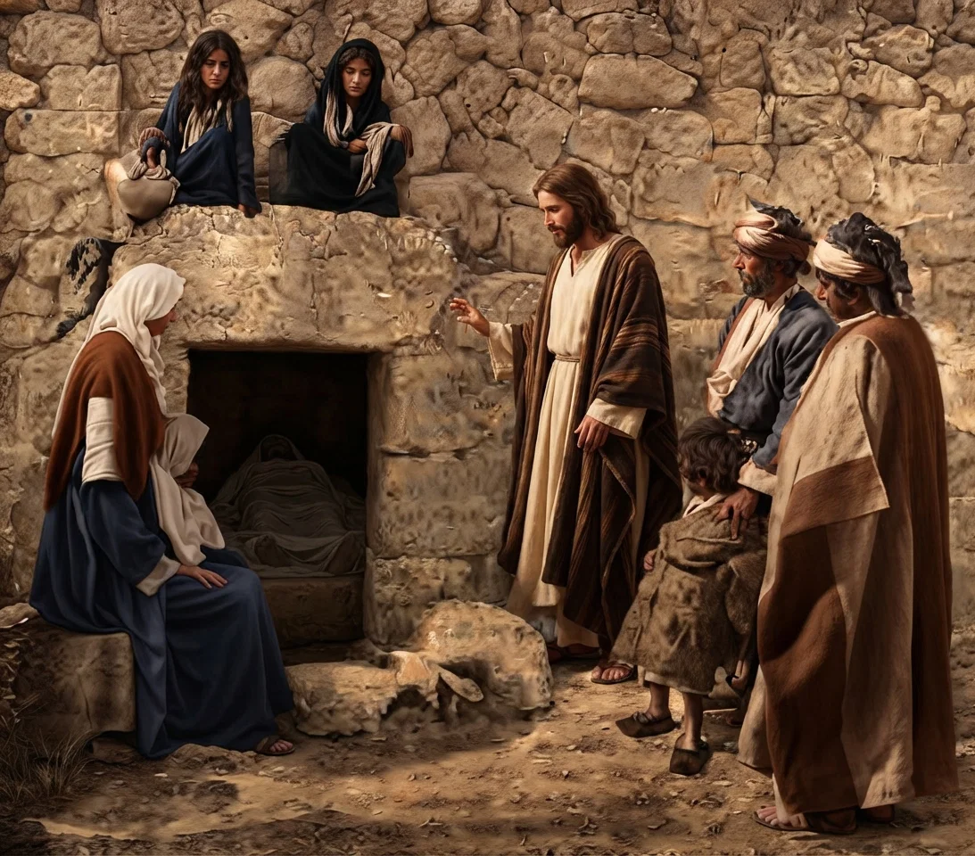 THE GRAVE OF LAZARUS.
