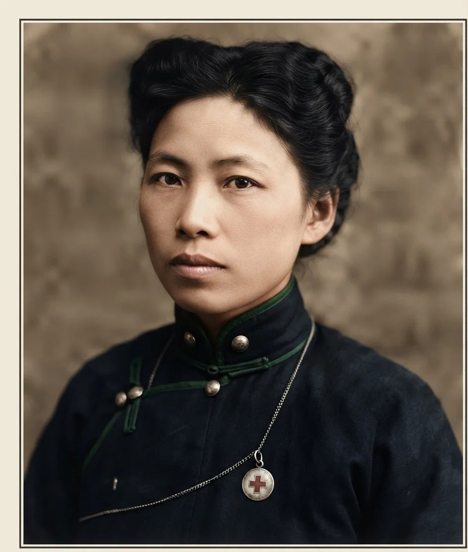 Dr. Chang Chu Chun, head of Red Cross volunteers in Shanghai