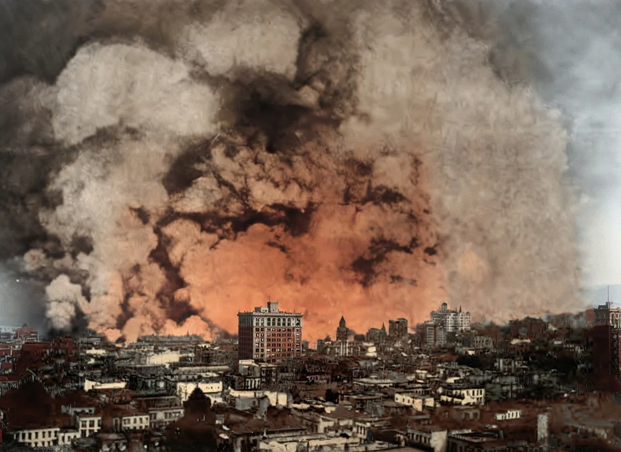 “And after the earthquake a fire.” 1 Kings 19:12.