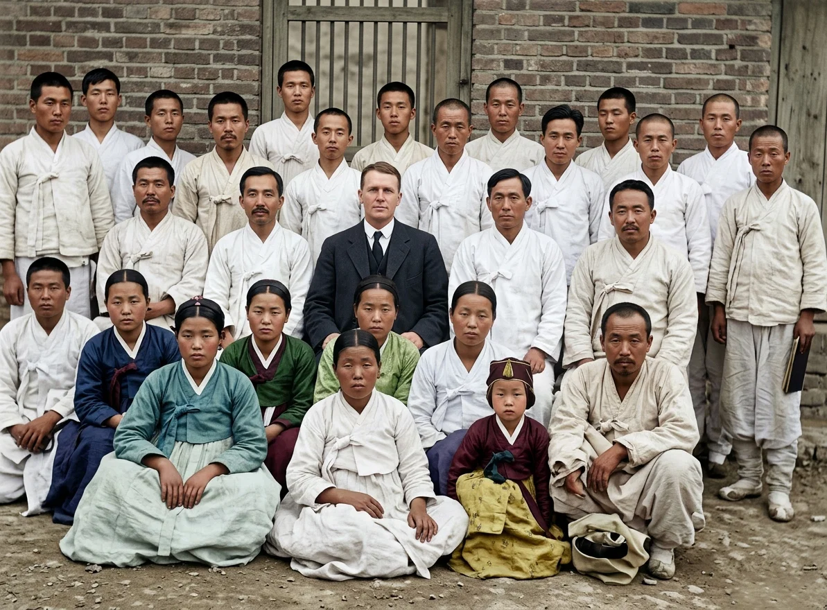 COLPORTEURS ATTENDING INSTITUTE AT SEOUL, KOREA