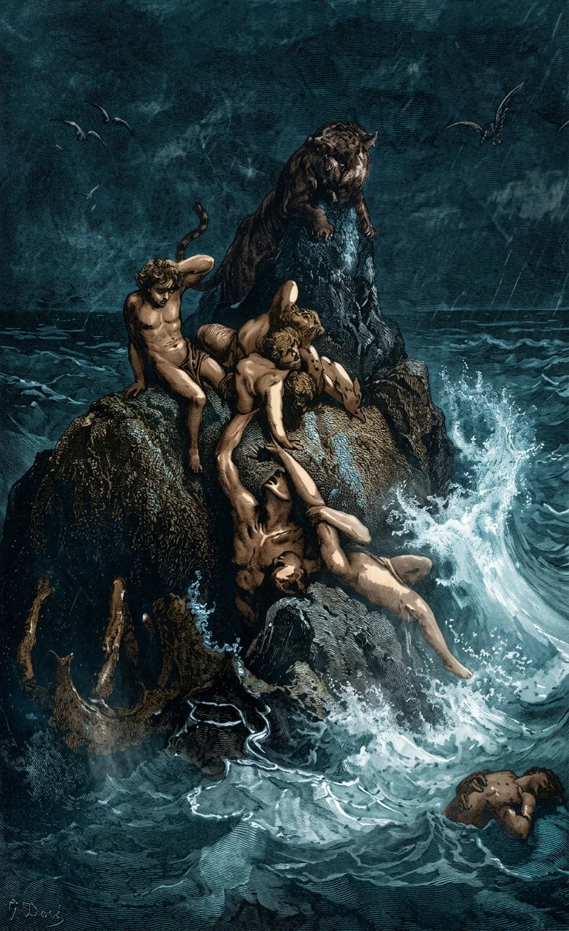 “And God saw that the wickedness of man was great in the earth.” “The earth also was corrupt before God, and the earth was filled with violence.” “I do bring a flood of waters upon the earth, to destroy all flesh.” “As the days of Noah were, so shall also the coming of the Son of man be.”