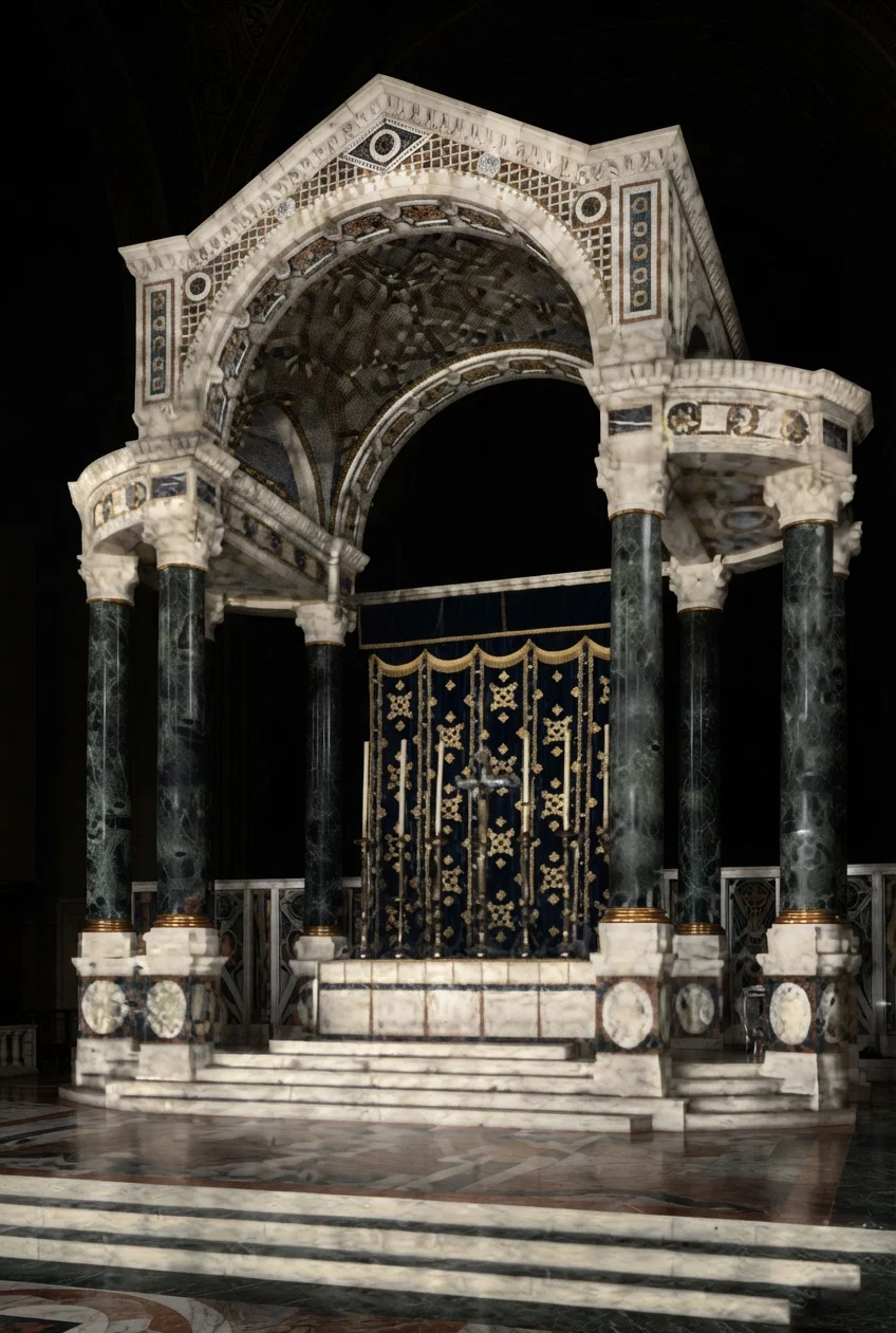 Baldachino of Westminster Cathedral