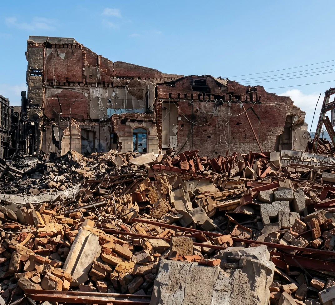 RESULTS OF THE EARTHQUAKE ON GRAND AVENUE, VALPARAISO, CHILE