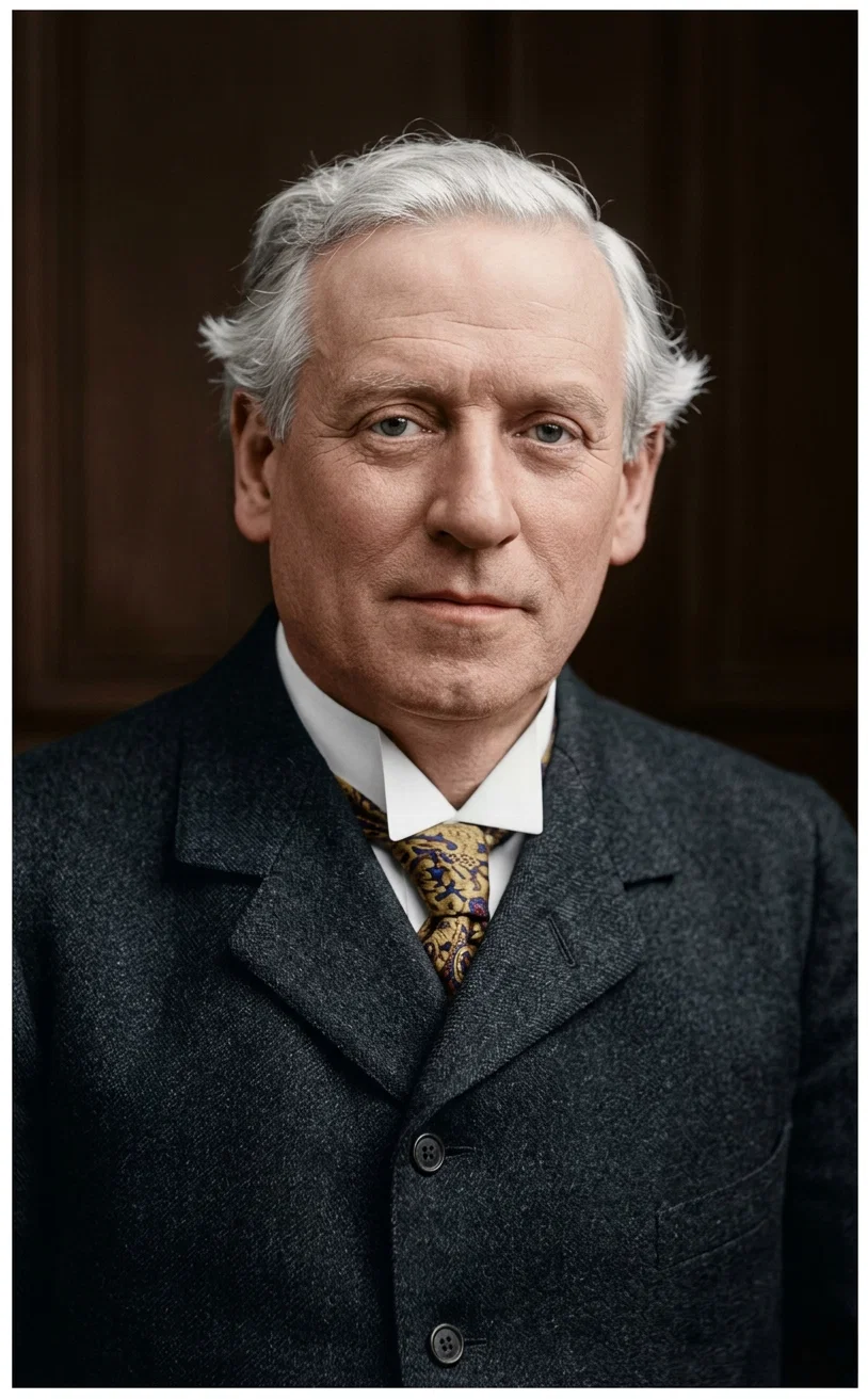 The Right Hon. H. H. Asquith, K.C., M.P., Prime Minister of England