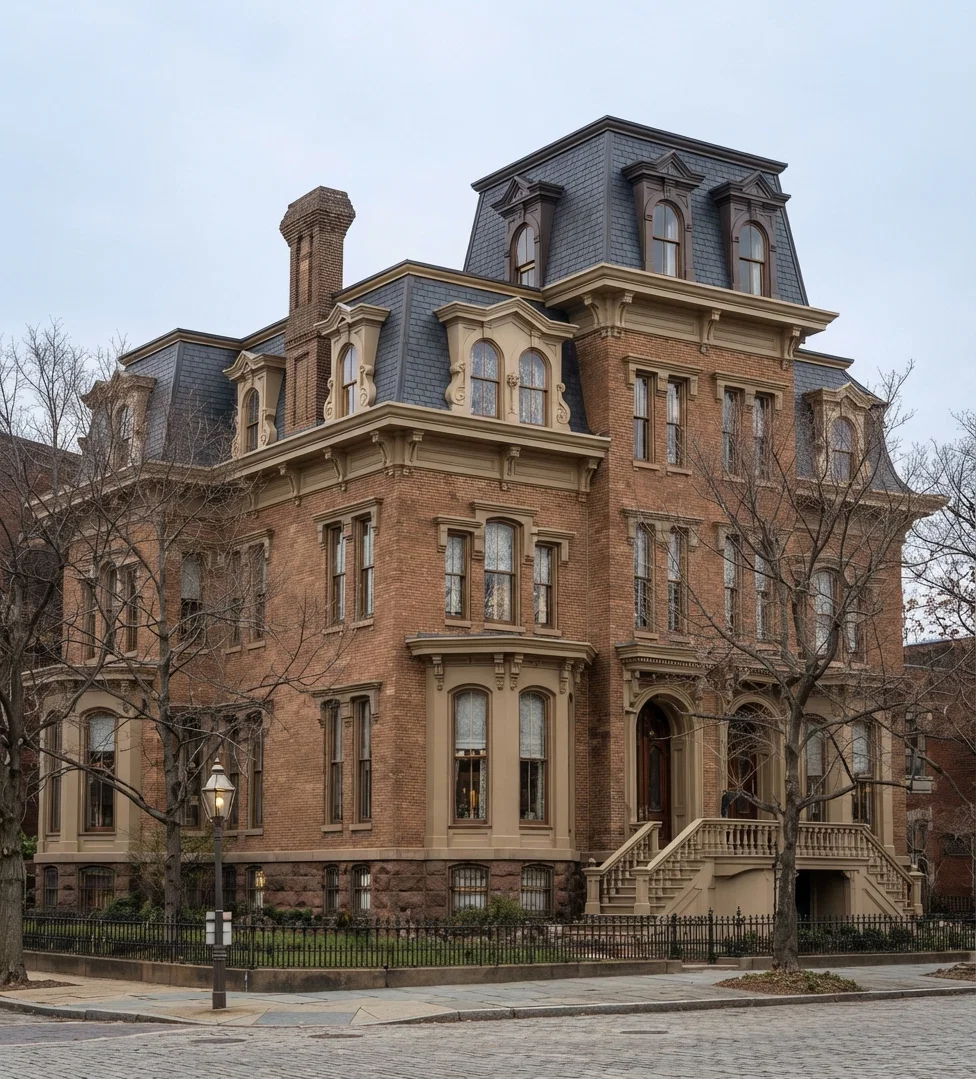Washington Branch Sanitarium, Washington, D.C., Building Erected by Gen. U. S. Grant.