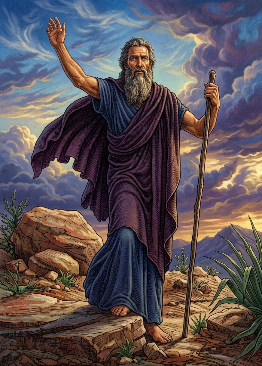 “Elijah prayed God for the rain which should assure the people of Israel that Jehovah and not Baal was the true God.”