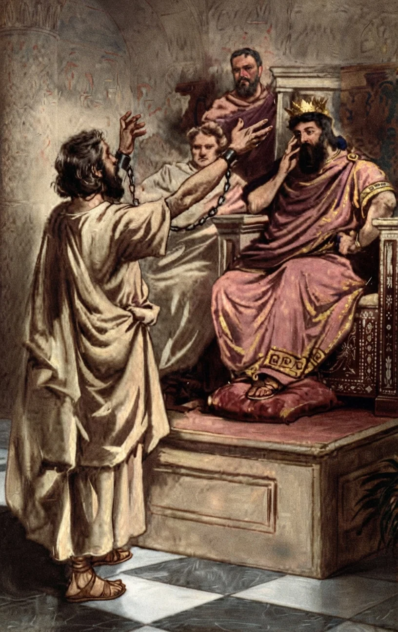 PAUL BEFORE AGRIPPA