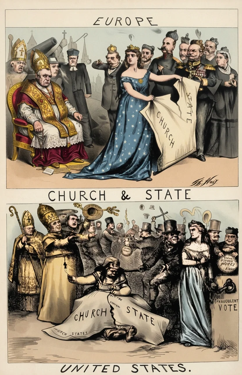 One of Four Full-Page Illustrations in the "Picture Section" of the June "Protestant Magazine" Now Ready
