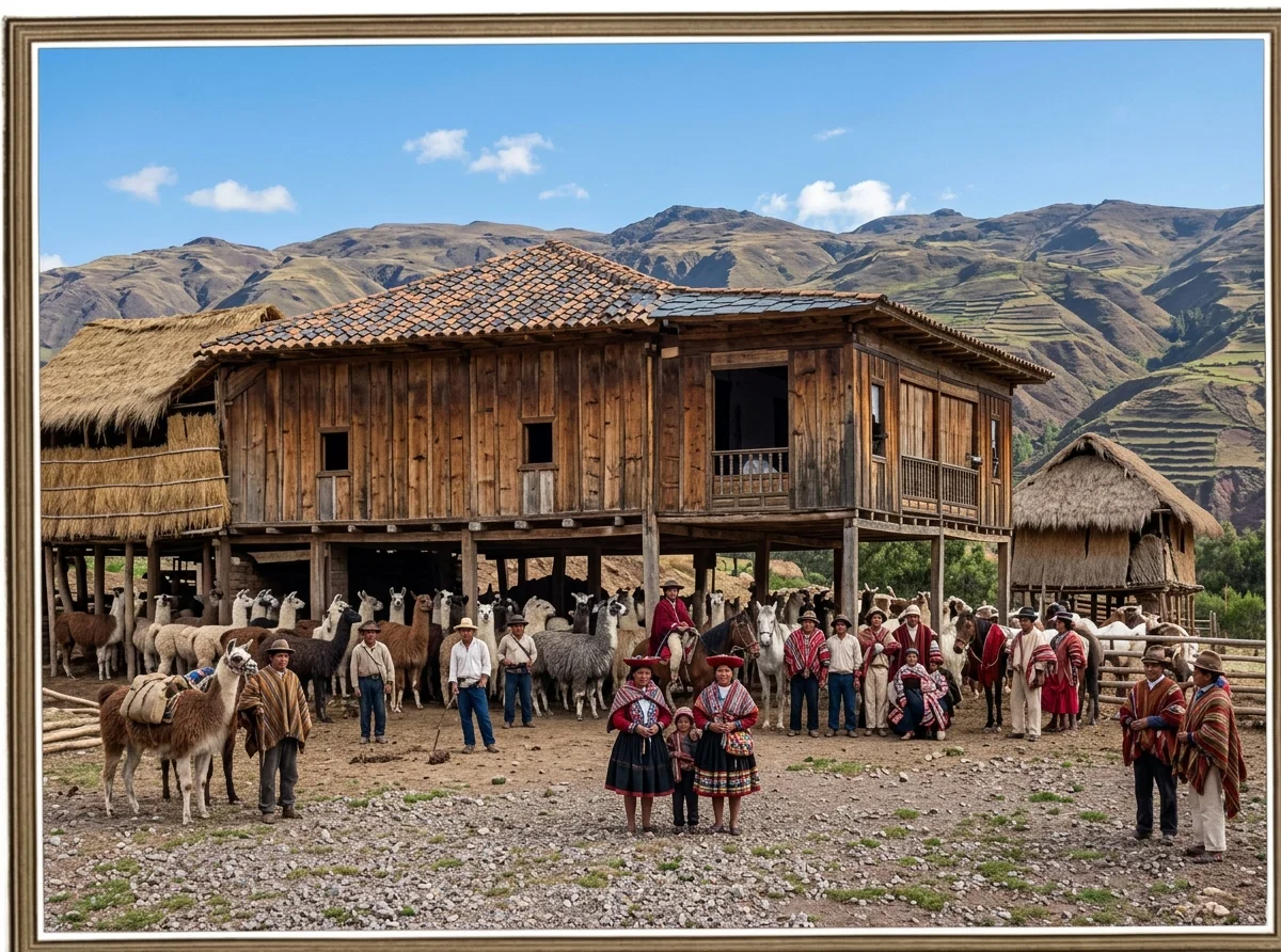 A COUNTRY HOUSE, PERU