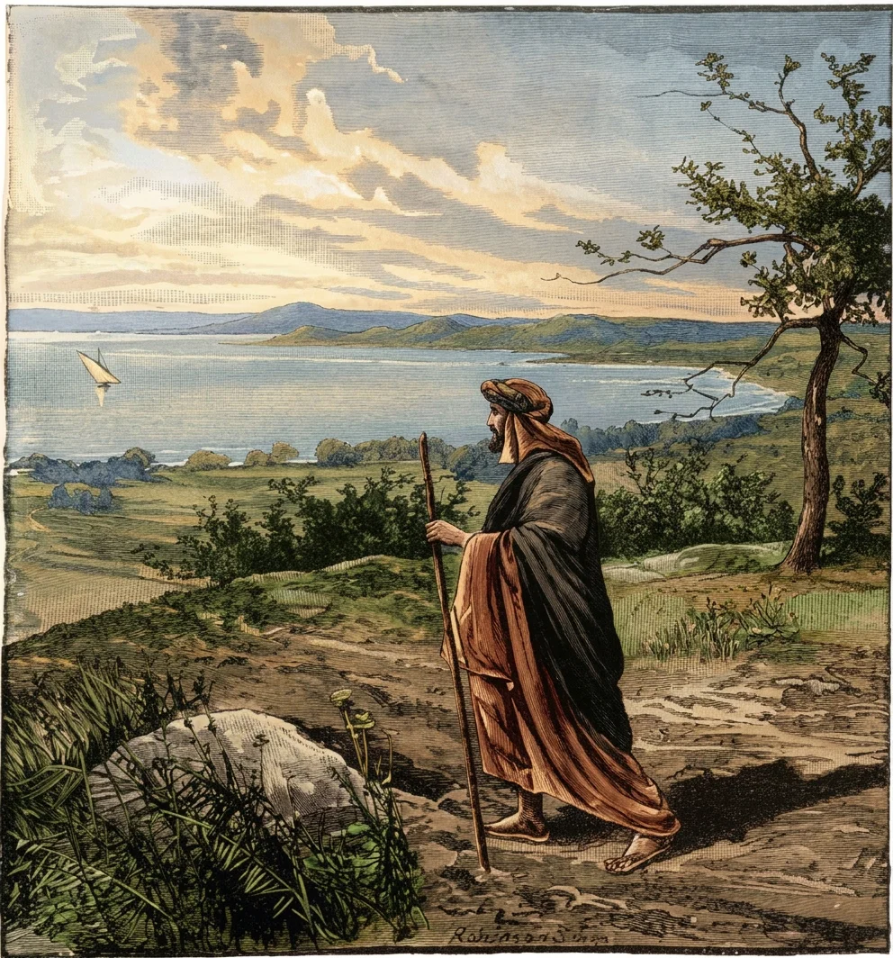 PAUL'S JOURNEY FROM TROAS TO ASSOS. Copyrighted, 1888.