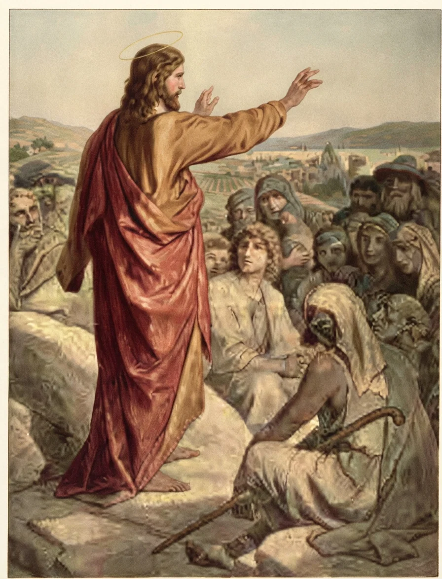 IT IS SAID IN THE NEW TESTAMENT THAT THE COMMON PEOPLE HEARD CHRIST GLADLY