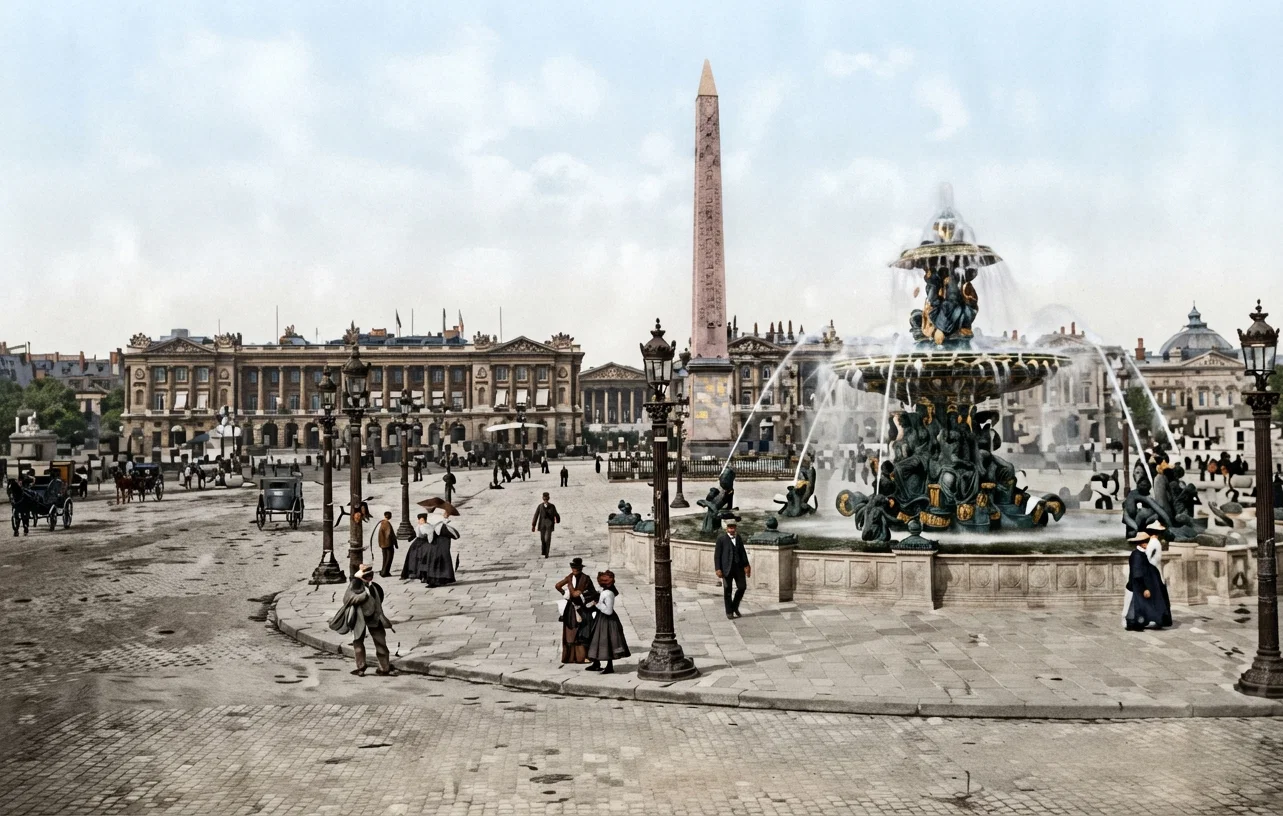 La Place de la Concorde (the Place of Assembly), Paris.